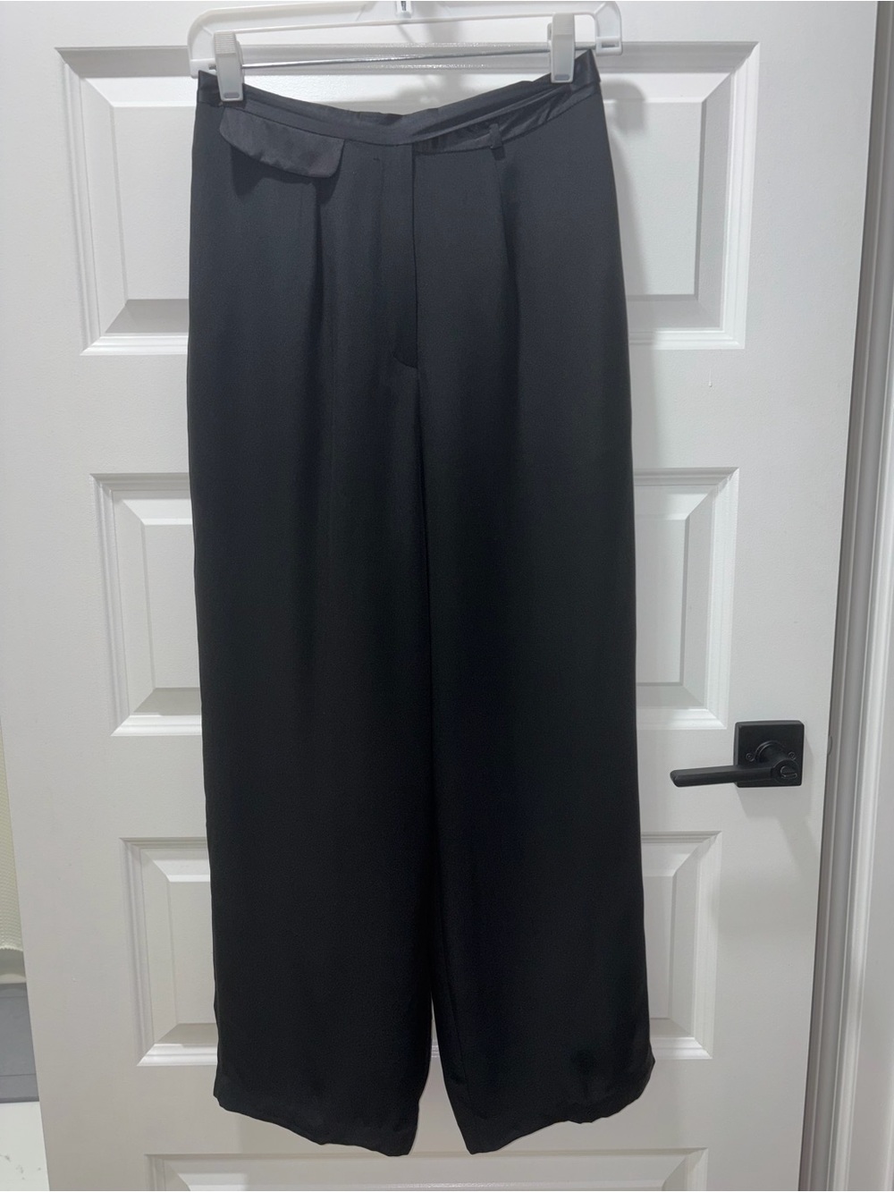 Black Silk Pants by Diane Von Furstenburg S